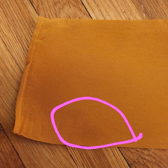 Reformation Delancey Rare Goldenrod Mustard Longsleeve Keyhole Mini Flare Sz 12 - Picture 13 of 13